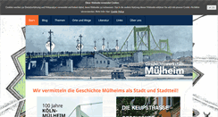 Desktop Screenshot of geschichtswerkstatt-muelheim.de