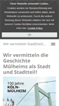 Mobile Screenshot of geschichtswerkstatt-muelheim.de